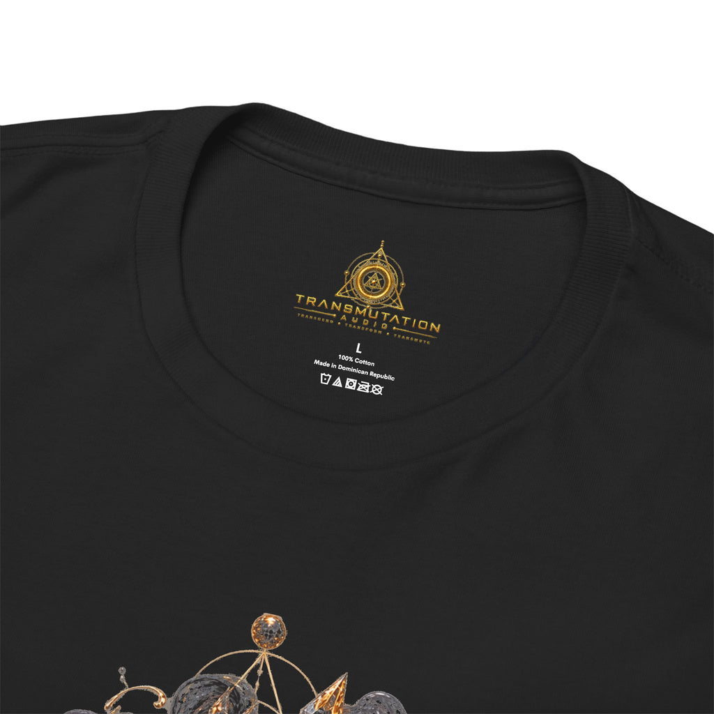 Crowned in Rhythm Gothic Skull T-Shirt, Disco Skull Graphic Tee, Alternative Music Shirt, Dark Festival Rave Tee