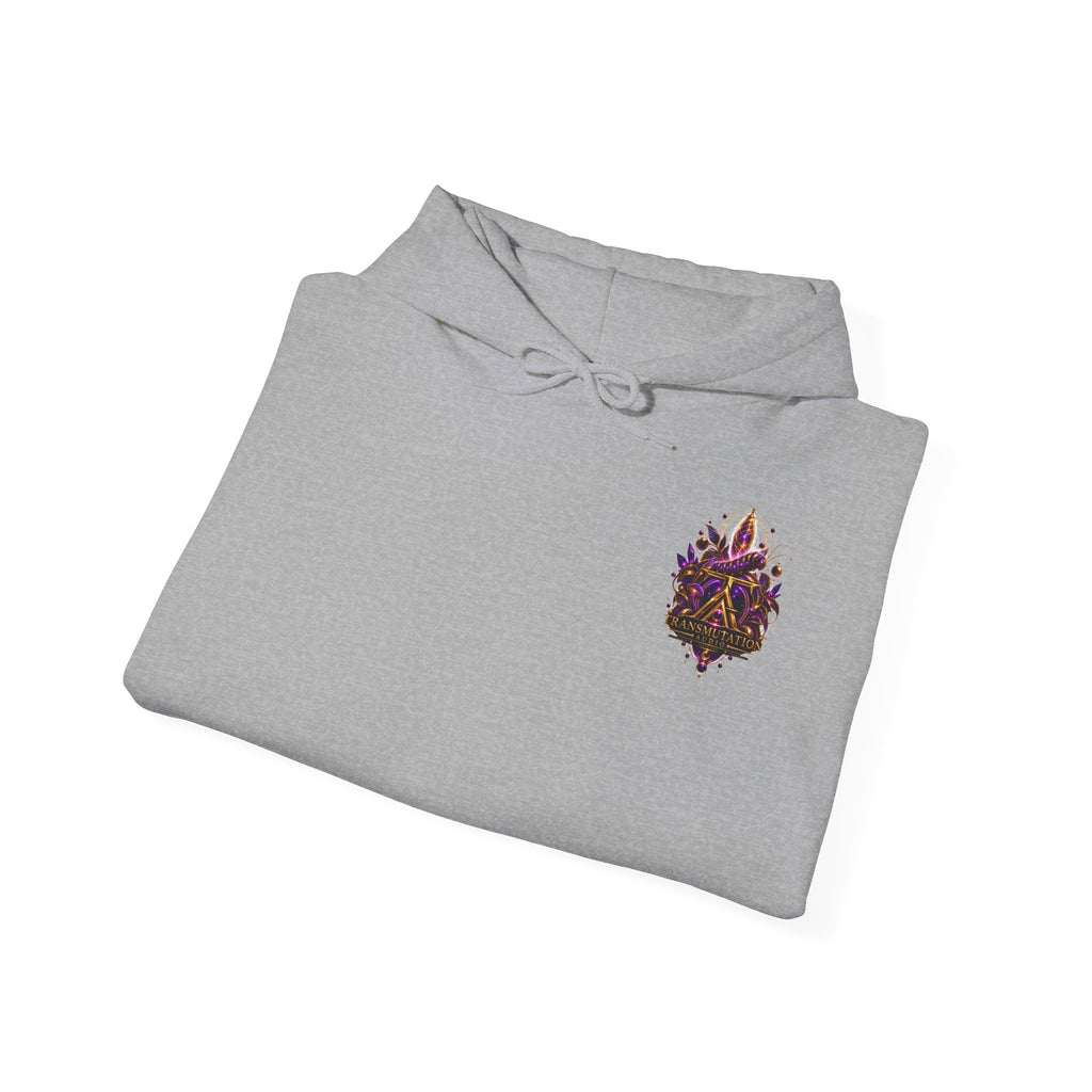 Butterfly Tranformation Hoodie — Purple Gothic Butterfly Backprint Sweatshirt