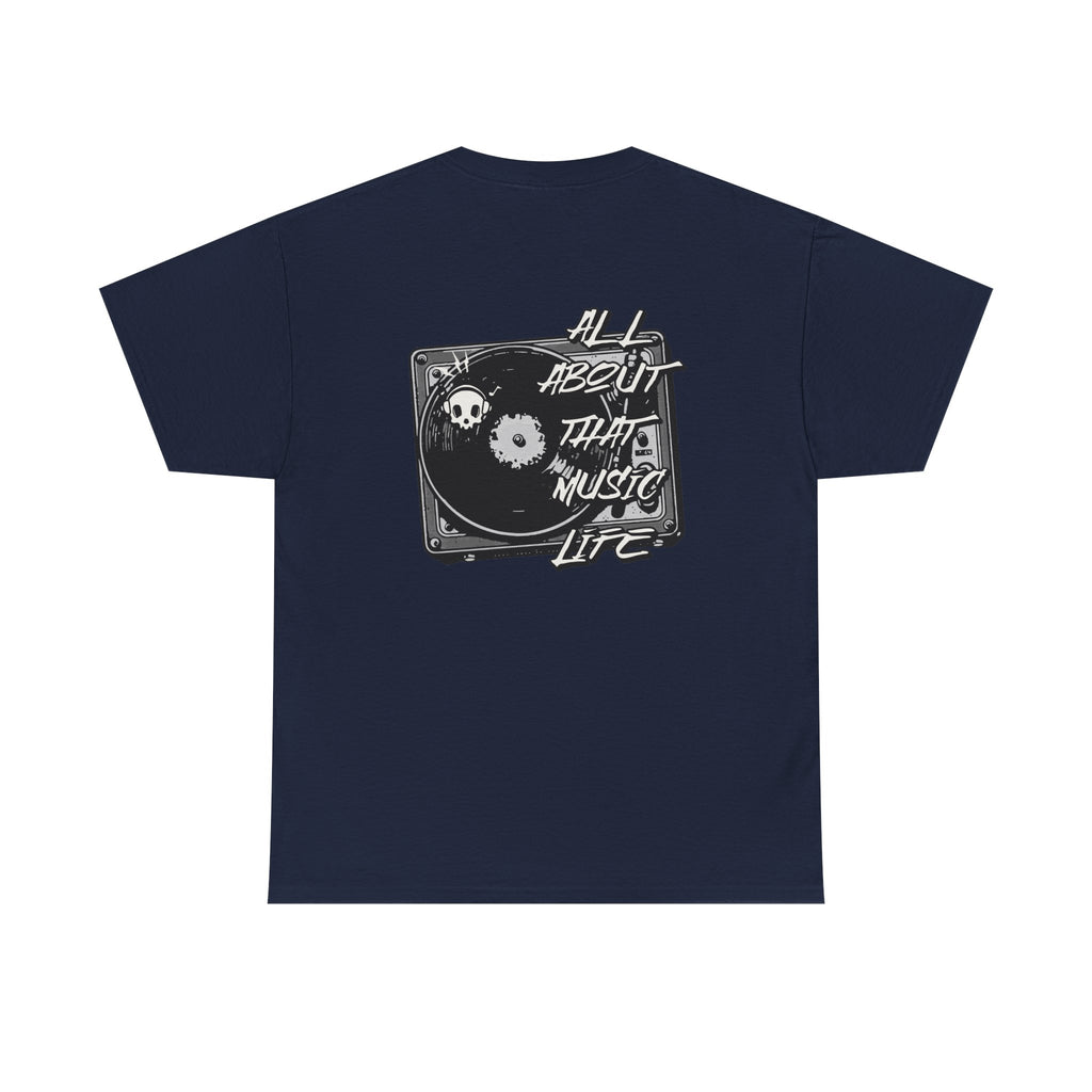 Music Life T-Shirt — "All About That Music Life" Turntable Tee
