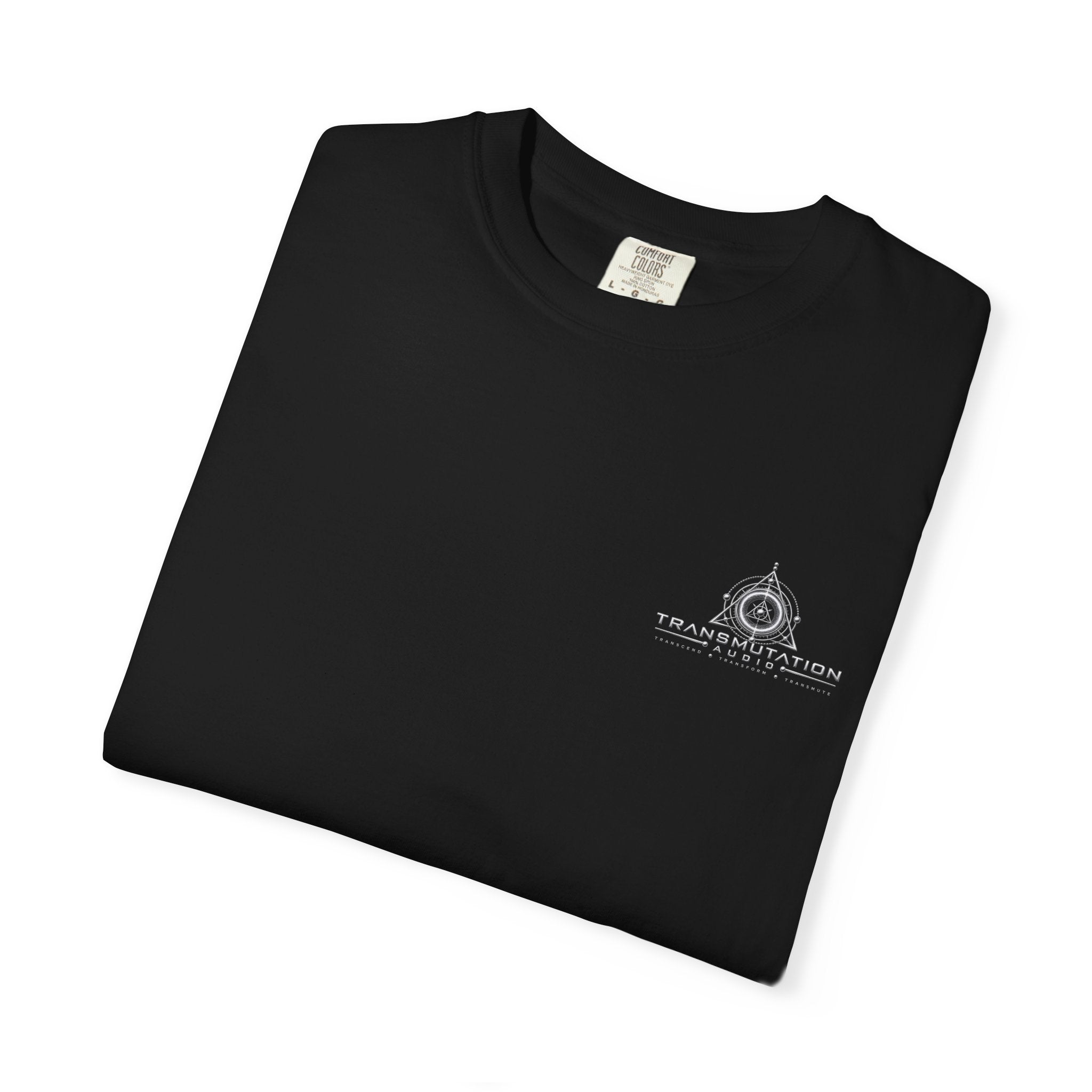 Minimal Compass Logo T-Shirt — Small Chest Graphic, Nautical Adventure Tee
