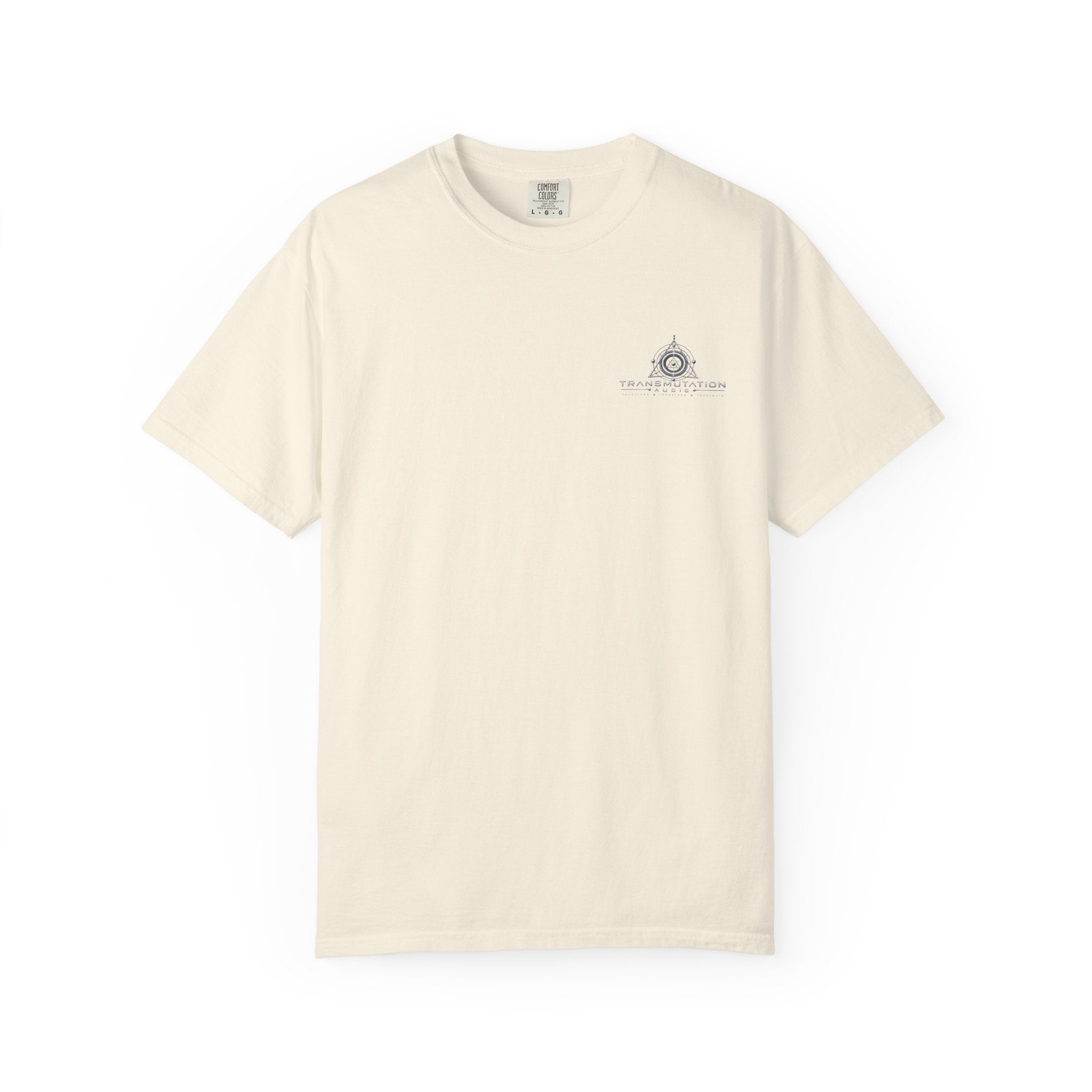 Minimal Compass Logo T-Shirt — Small Chest Graphic, Nautical Adventure Tee