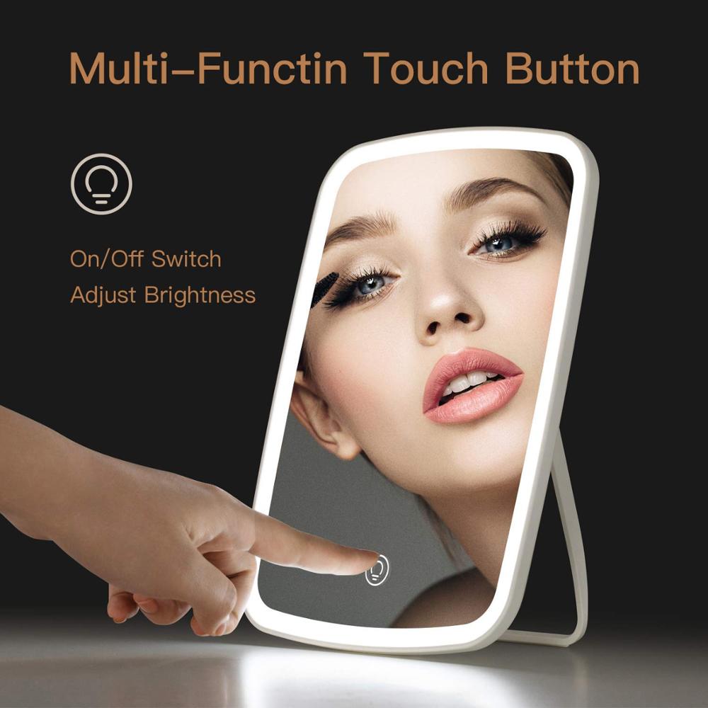 LED Folding Makeup Mirror
