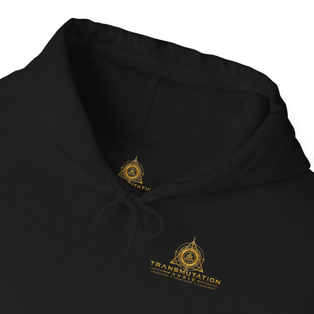 Frequency temple Hoodie geometric Sacred Art Pullover