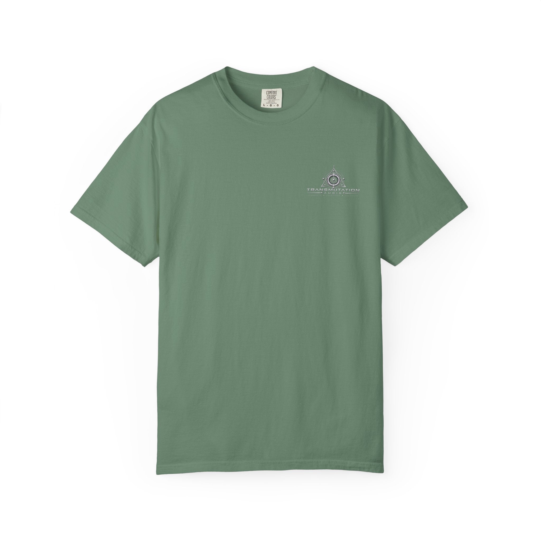 Minimal Compass Logo T-Shirt — Small Chest Graphic, Nautical Adventure Tee