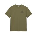 Oversized Tee — Small Chest Crest "Wilderness Explorer" Logo