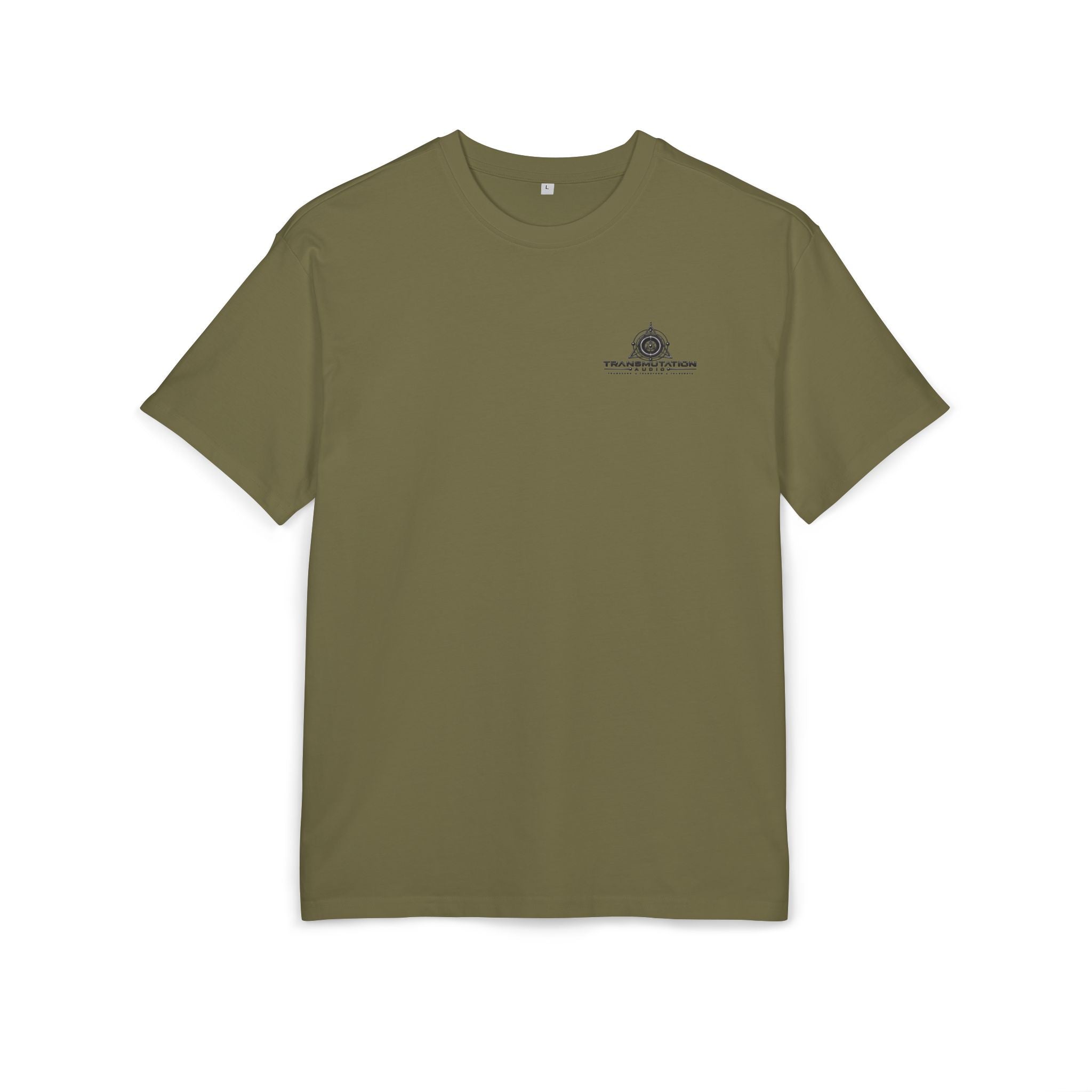 Oversized Tee — Small Chest Crest "Wilderness Explorer" Logo