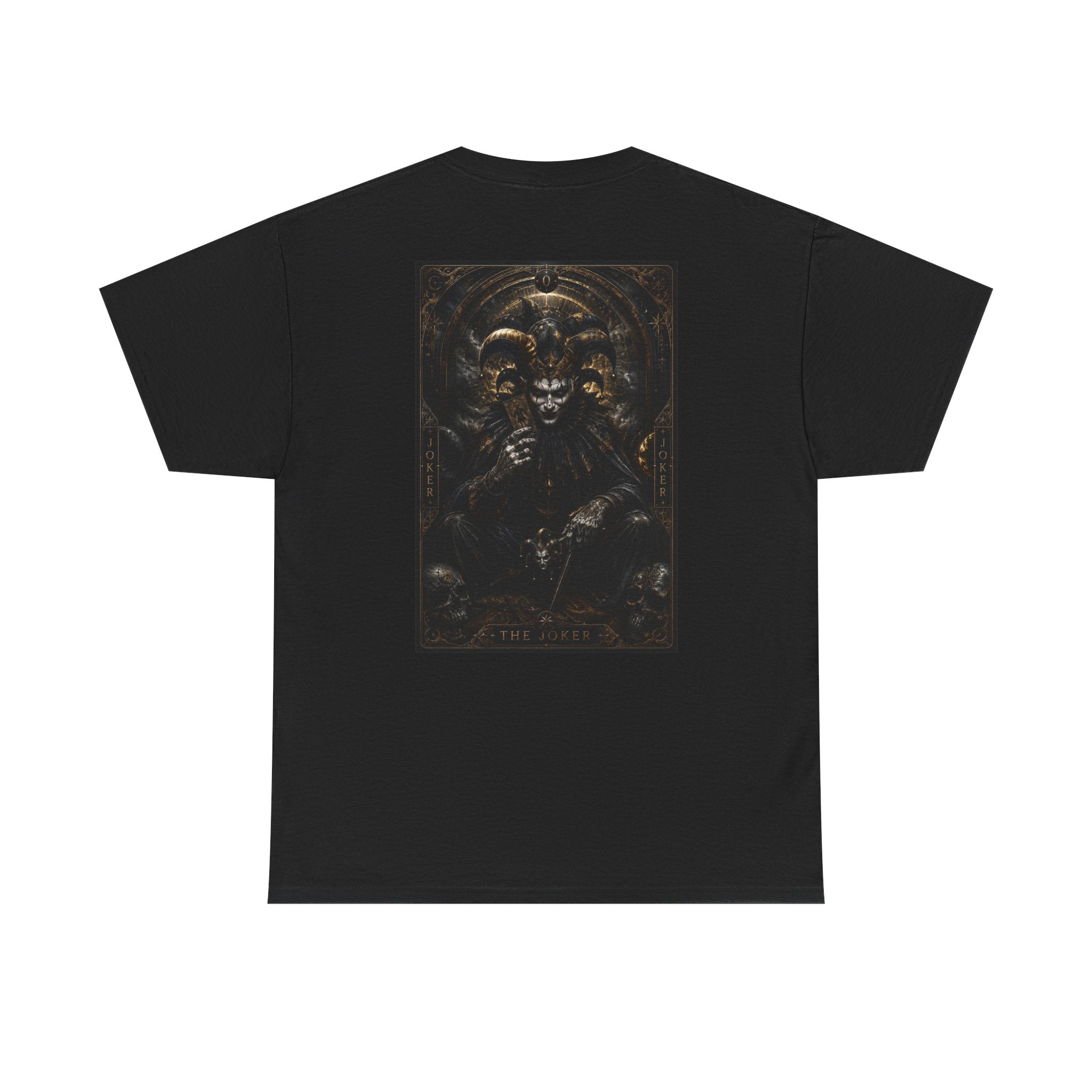 Gothic Skull Throne T-Shirt — Dark Vintage Art Graphic Tee