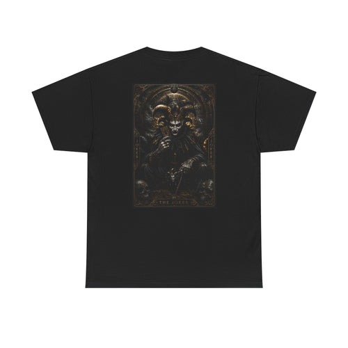 Gothic Skull Throne T-Shirt — Dark Vintage Art Graphic Tee