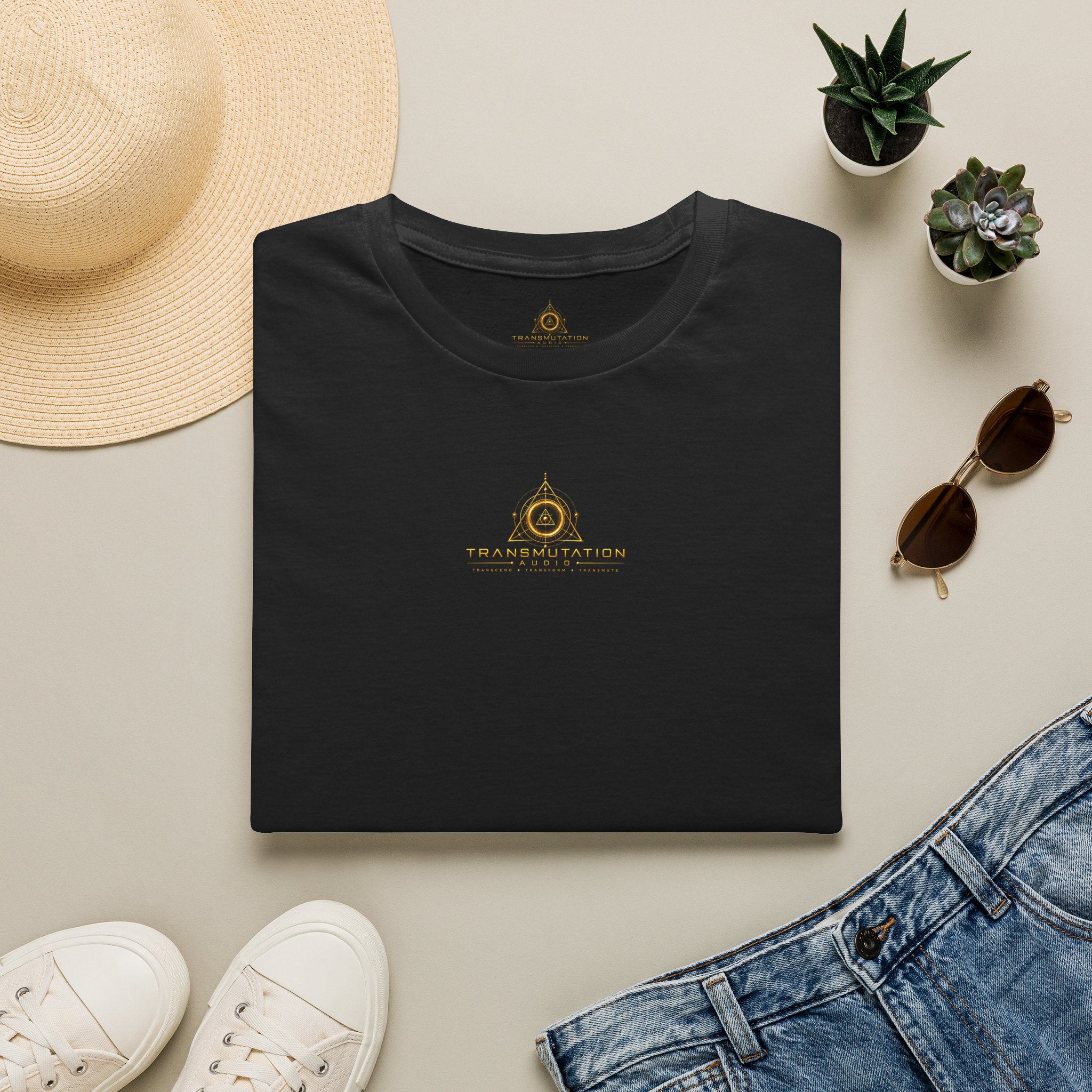 Transmutation Alchemy Logo T‑Shirt — Minimal Spiritual Symbol Tee