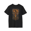 T-Shirt — Golden Minimalist Temple Logo Tee