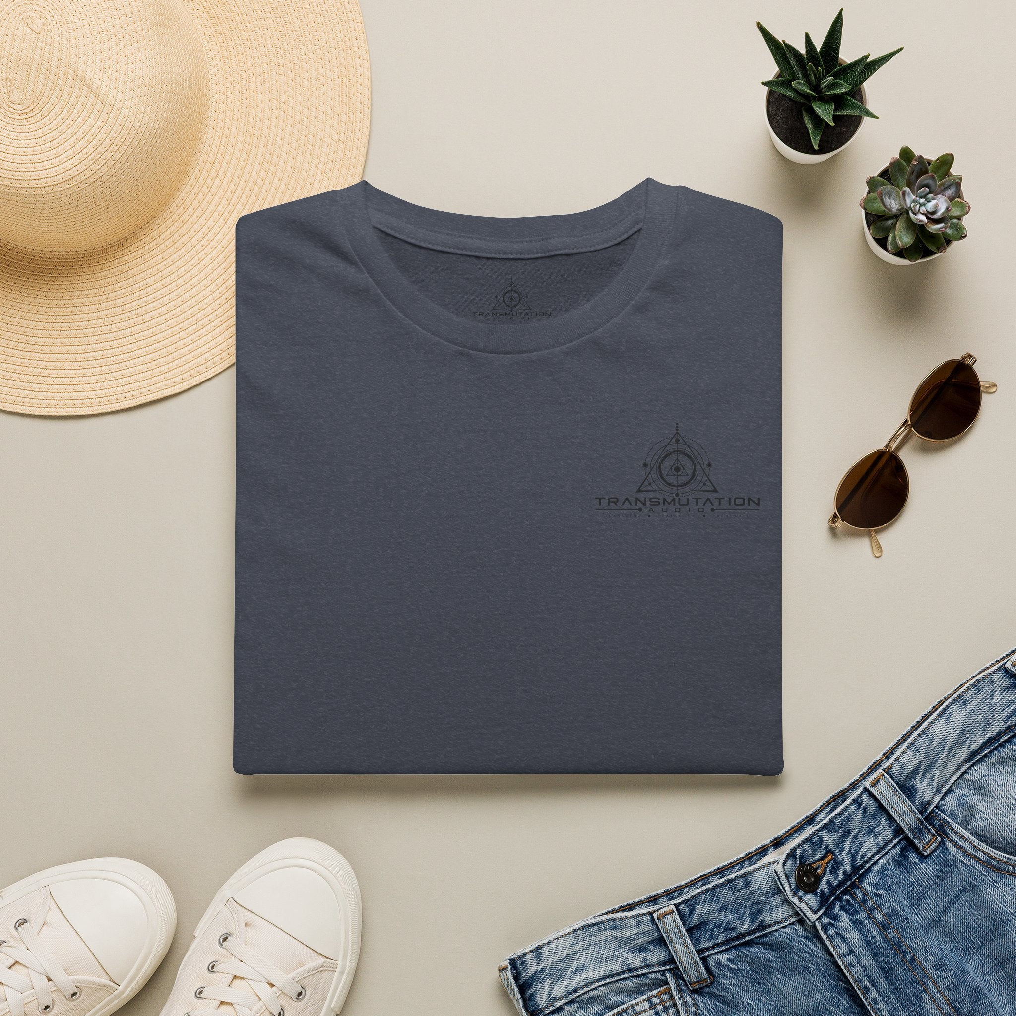 Transmutation Minimal Logo T-Shirt — Spiritual Geometry Tee