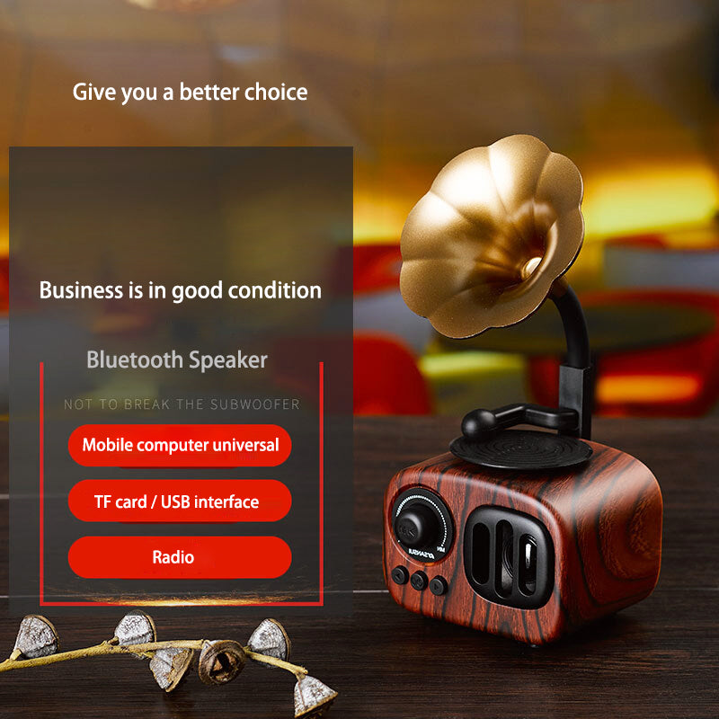Wooden Bluetooth Speaker