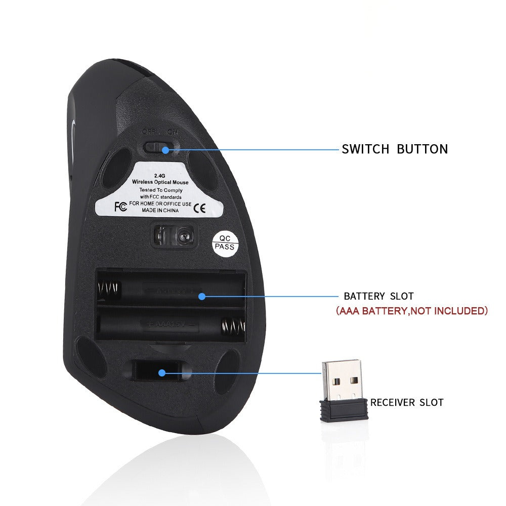 Left-Handed Vertical Mouse