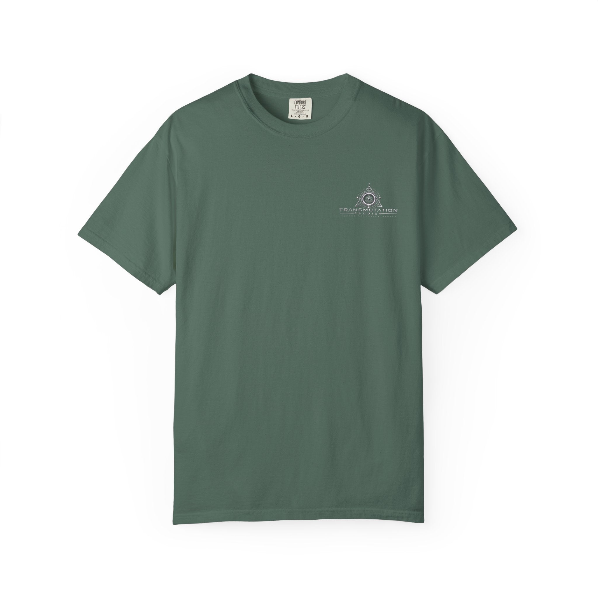 Minimal Compass Logo T-Shirt — Small Chest Graphic, Nautical Adventure Tee