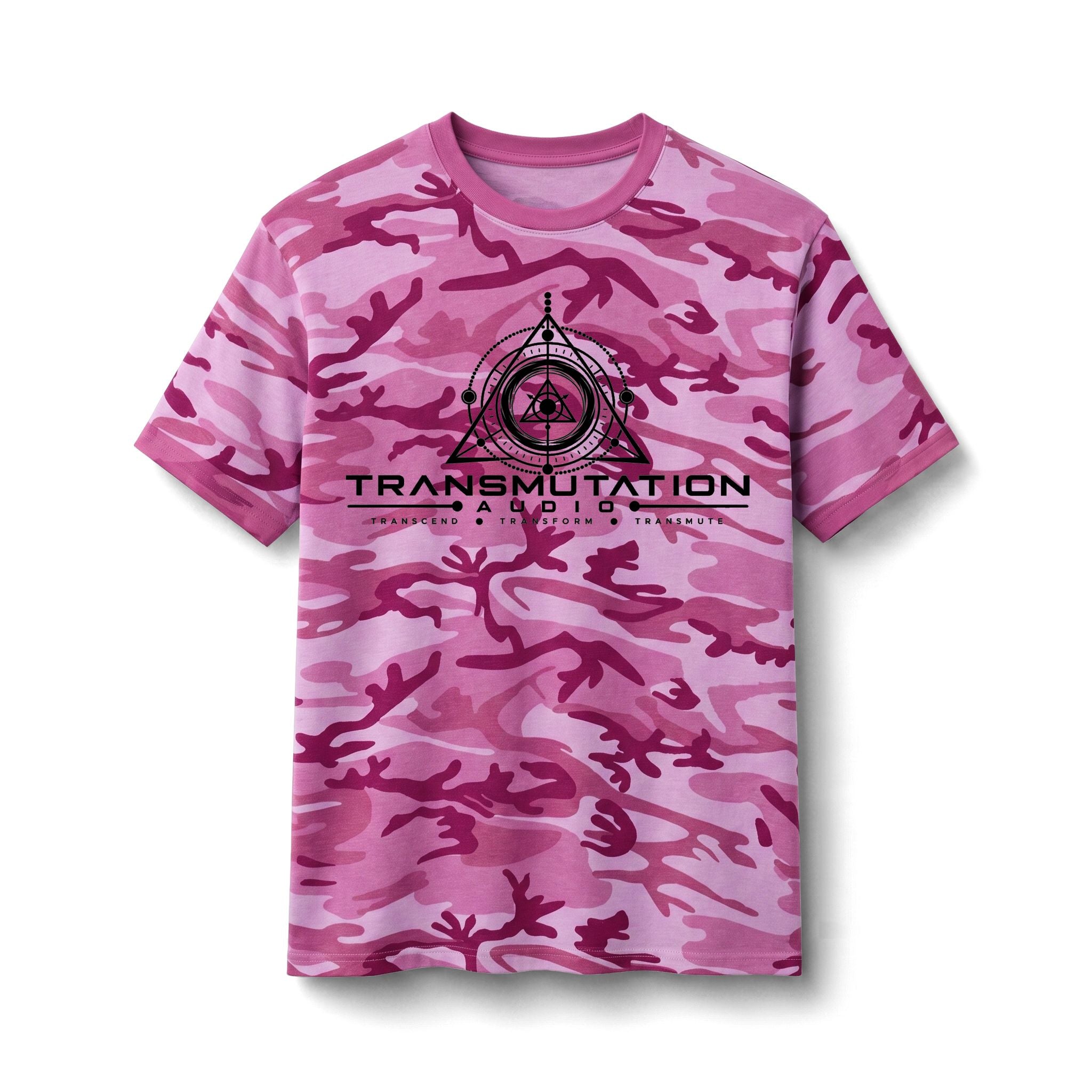 Camo Tee — Transmutation Scientific Logo Graphic