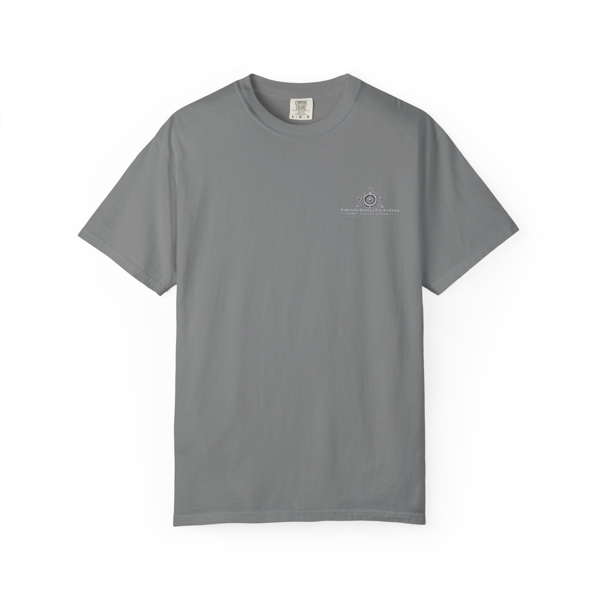 Minimal Compass Logo T-Shirt — Small Chest Graphic, Nautical Adventure Tee