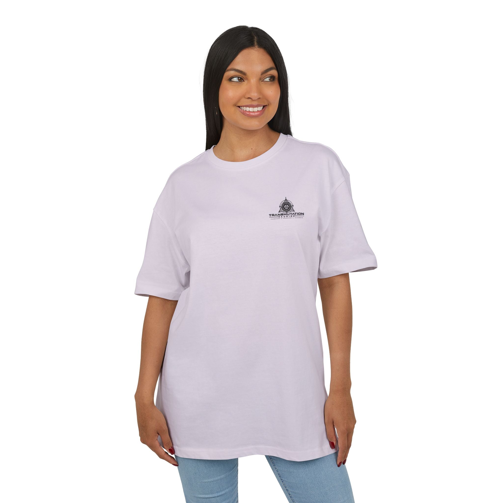 Oversized Tee — Small Chest Crest "Wilderness Explorer" Logo