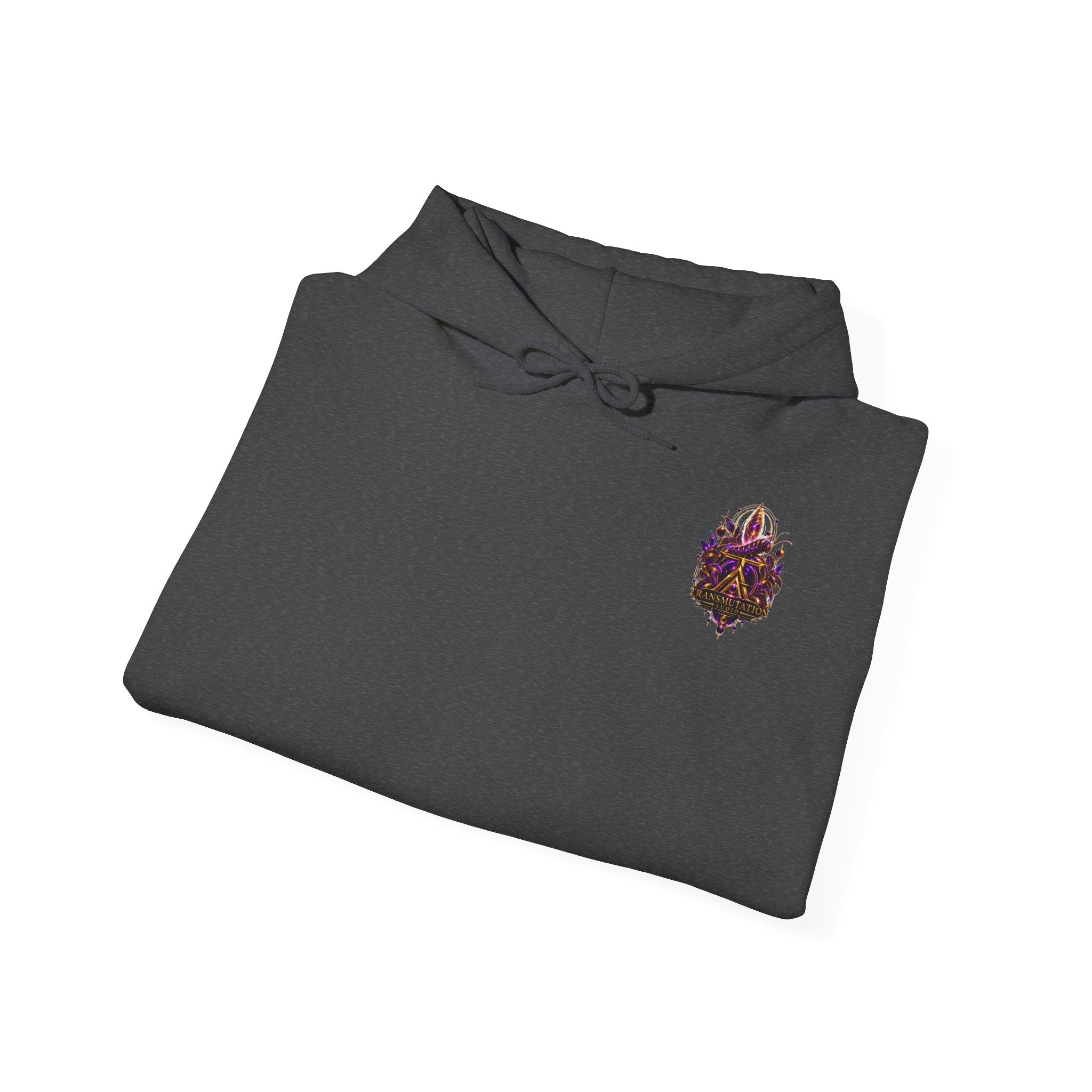 Mystic Purple Butterfly Hoodie — Ornate Gothic Butterfly Graphic Sweatshirt