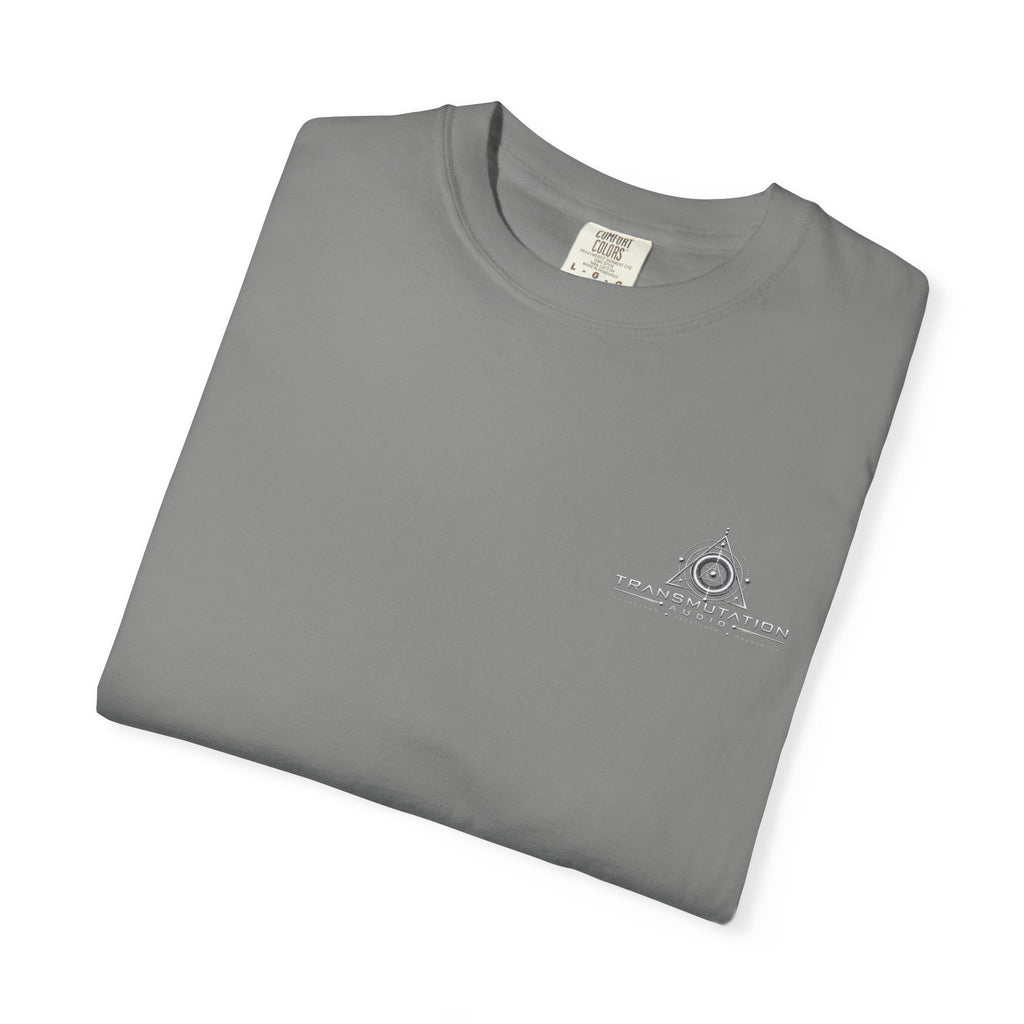 Minimal Compass Logo T-Shirt — Small Chest Graphic, Nautical Adventure Tee