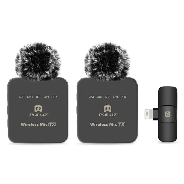 Dual Wireless Lavalier Mic