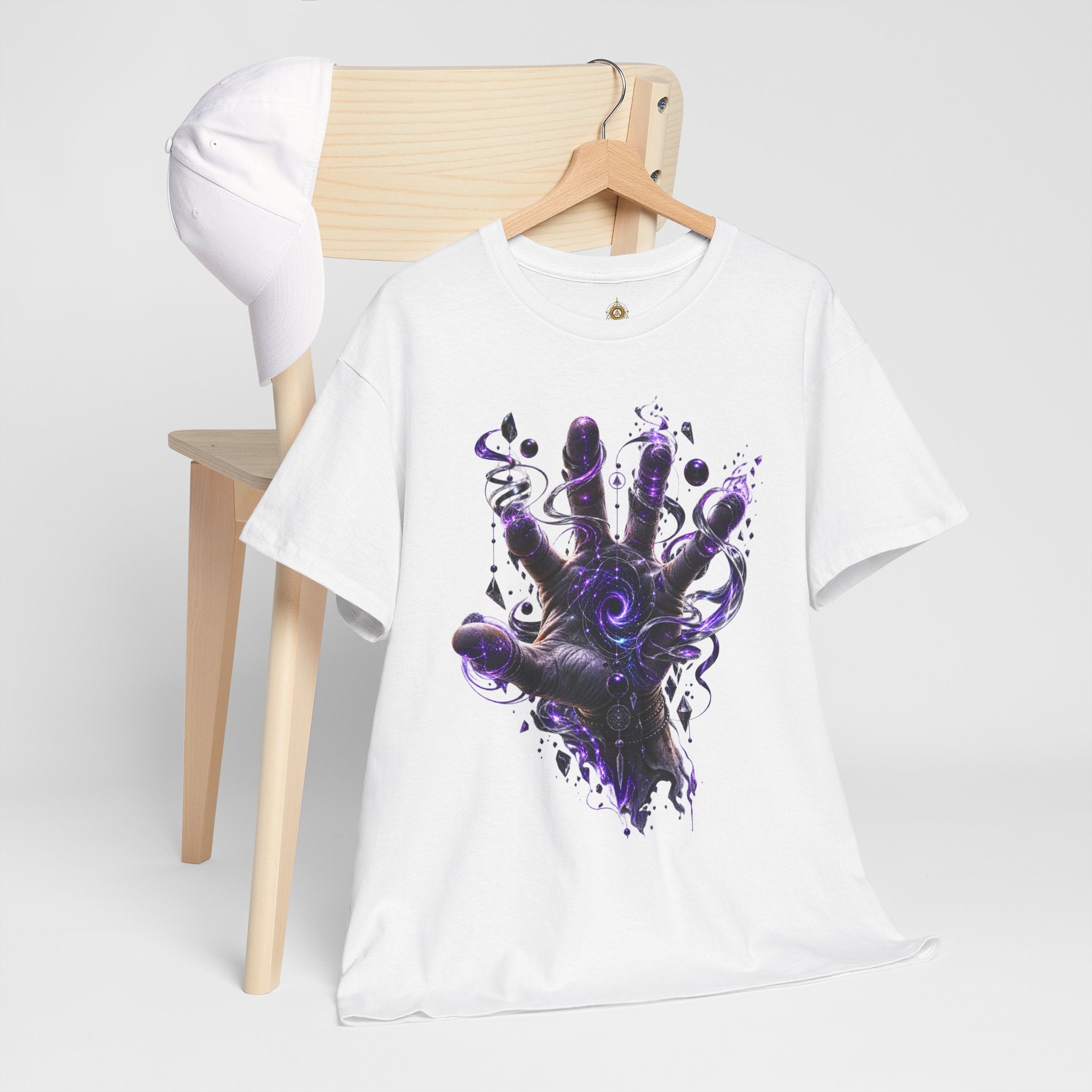 Mystic Purple Hand Graphic T shirt