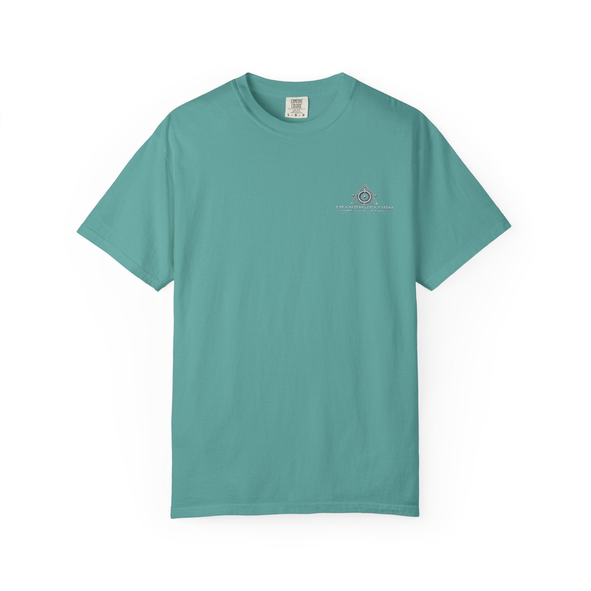 Minimal Compass Logo T-Shirt — Small Chest Graphic, Nautical Adventure Tee