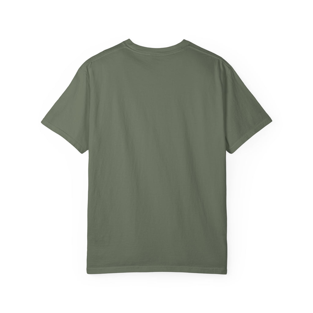 Minimal Compass Logo T-Shirt — Small Chest Graphic, Nautical Adventure Tee