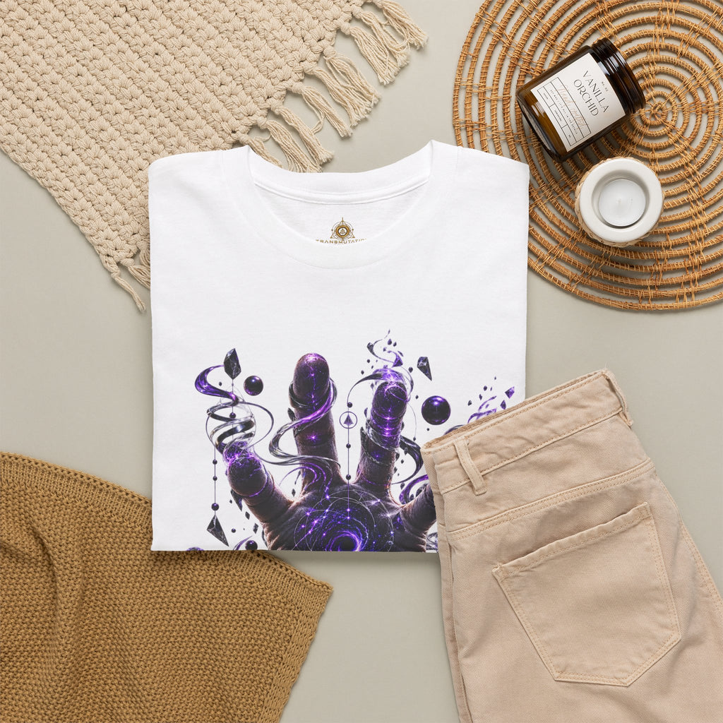 Mystic Purple Hand Graphic T shirt