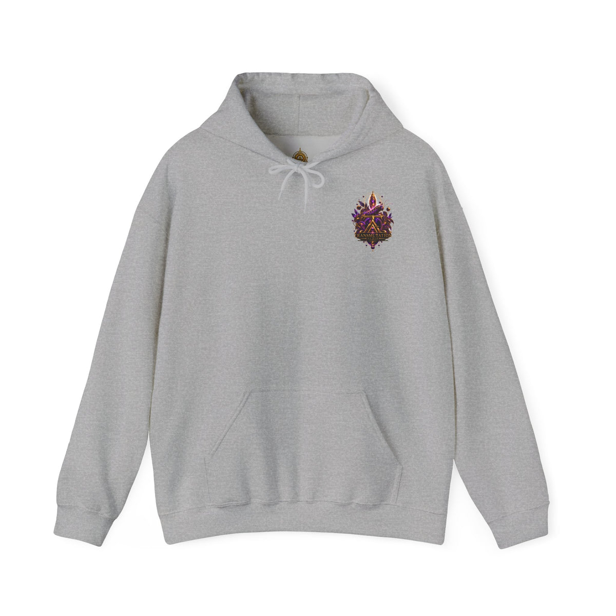 Butterfly Tranformation Hoodie — Purple Gothic Butterfly Backprint Sweatshirt