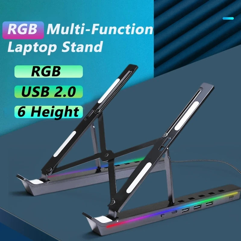 RGB Laptop Stand
