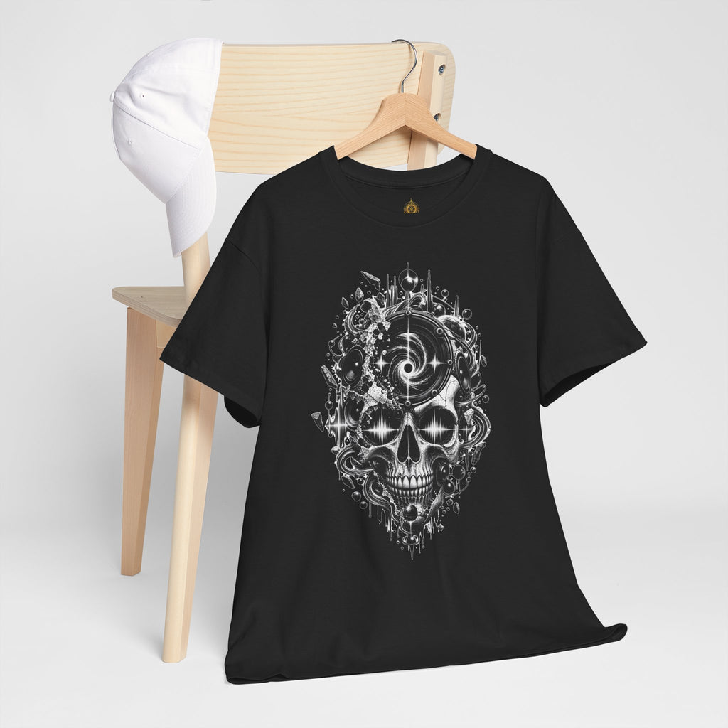 Skull Mandala Tee — Mystic Floral Skull Graphic T-Shirt