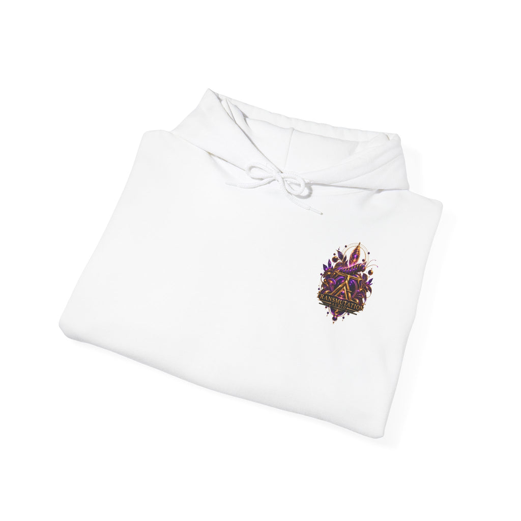 Butterfly Tranformation Hoodie — Purple Gothic Butterfly Backprint Sweatshirt