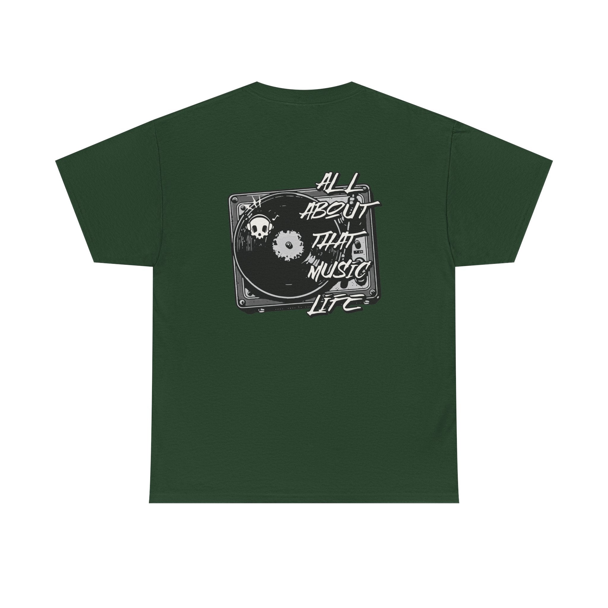 Music Life T-Shirt — "All About That Music Life" Turntable Tee