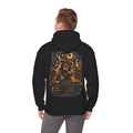 Occult DJ Hoodie — Neon Teddy Turntable Streetwear