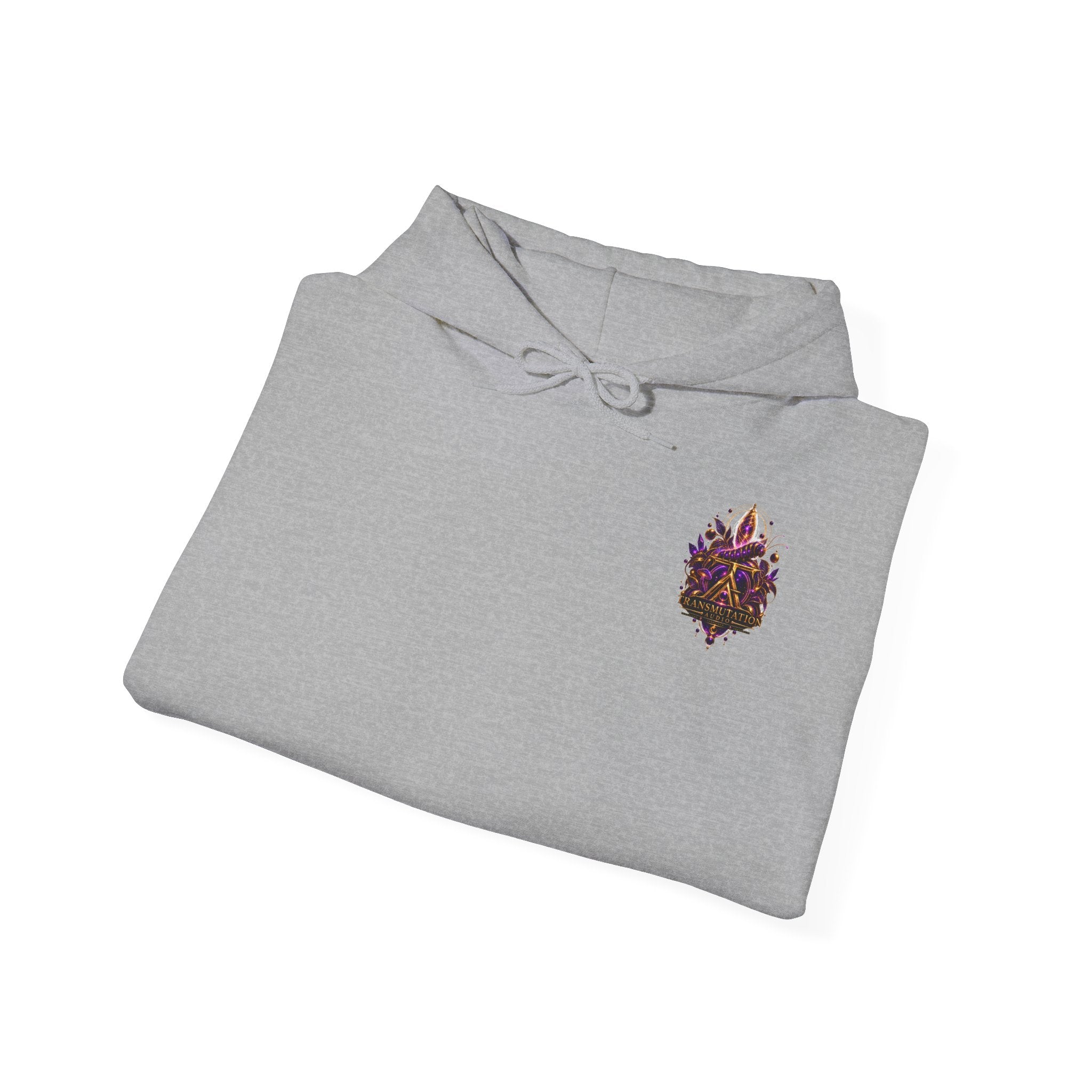 Transmutation Butterfly Hoodie — Mystical Purple Butterfly Graphic Sweatshirt
