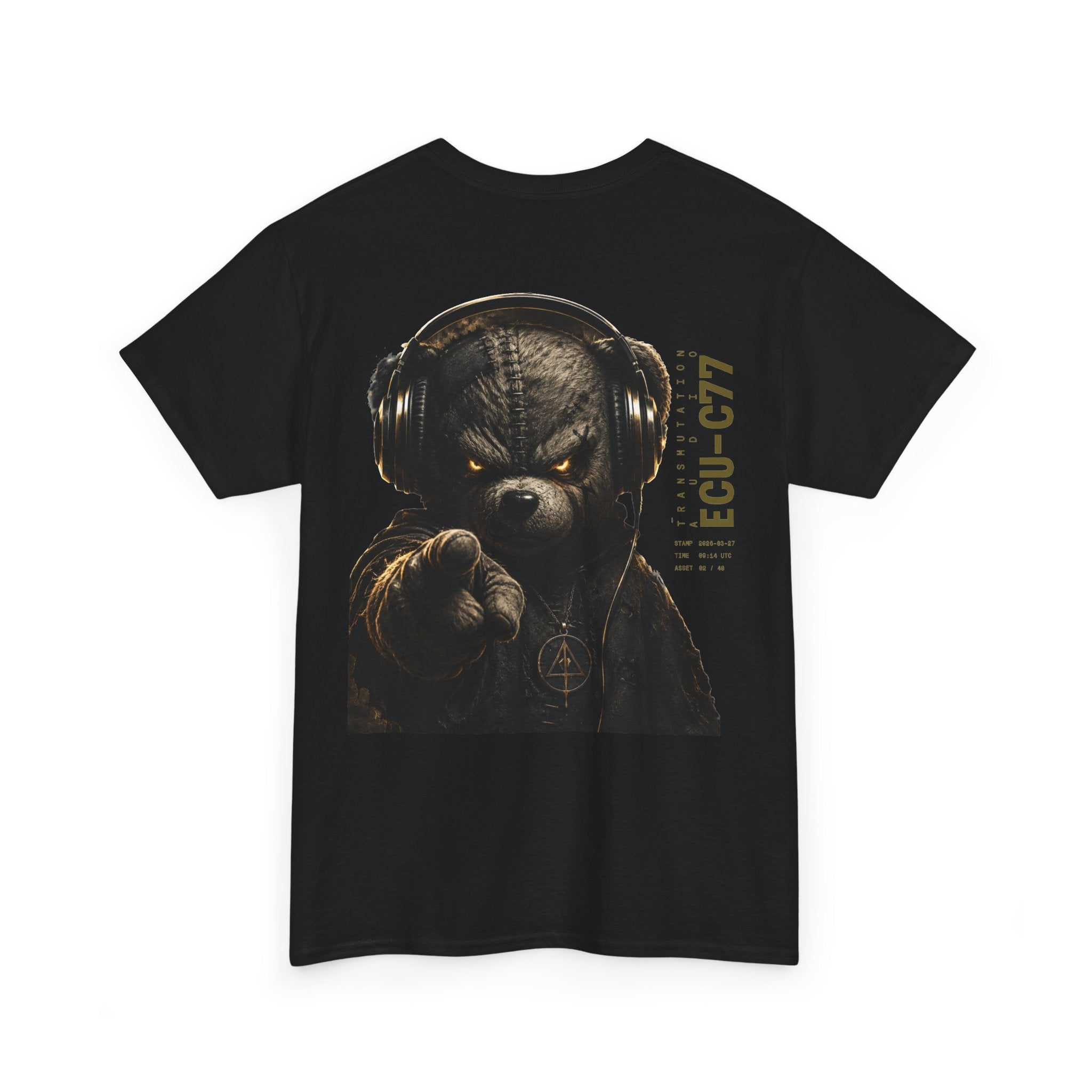 Bear DJ Graphic Tee — 'Feel The Beat' Streetwear T-Shirt