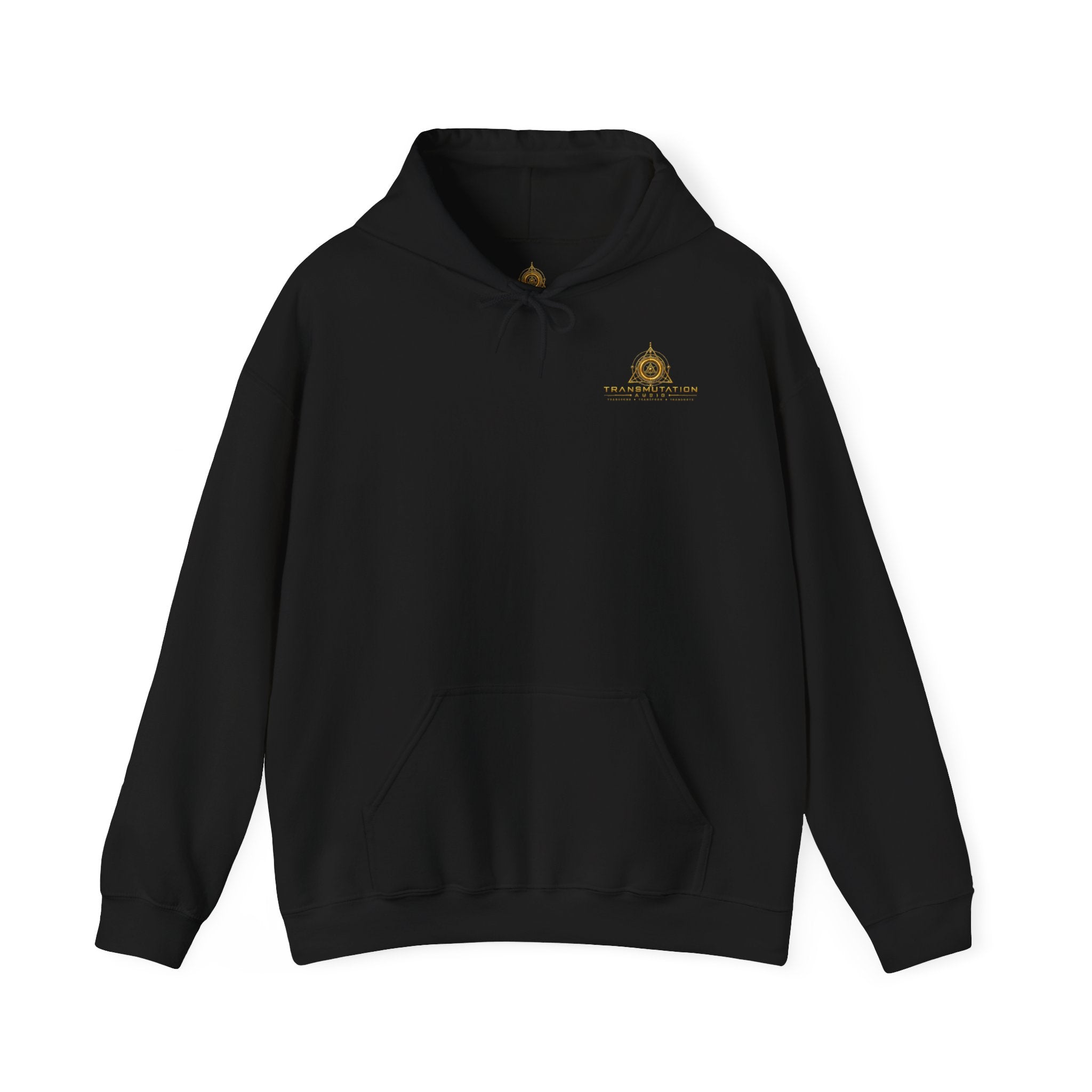 Mystic Musician Hoodie — Surreal Golden Treble Clef Art Sweatshirt