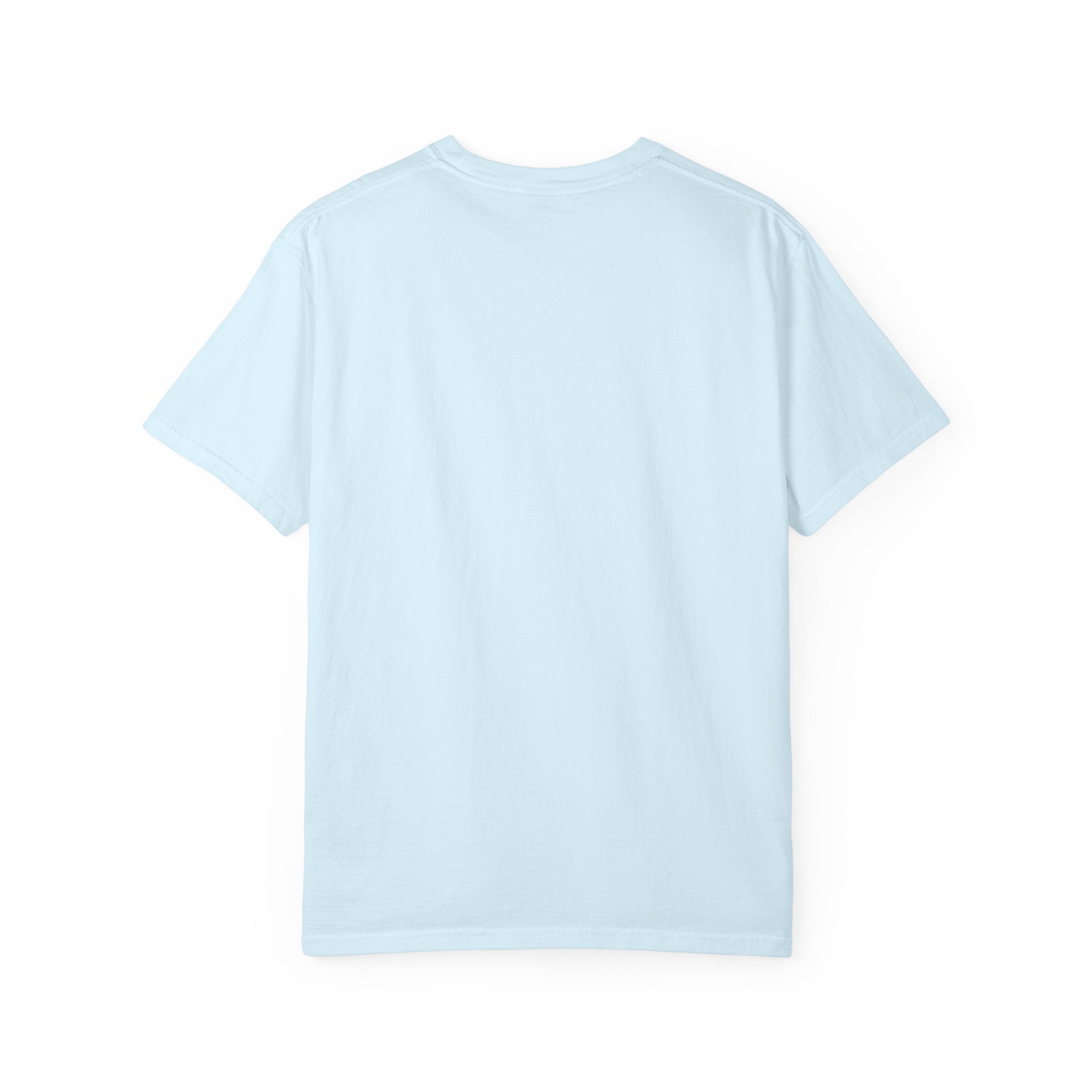 Minimal Compass Logo T-Shirt — Small Chest Graphic, Nautical Adventure Tee