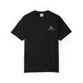 Minimal Compass Logo T-Shirt — Small Chest Graphic, Nautical Adventure Tee