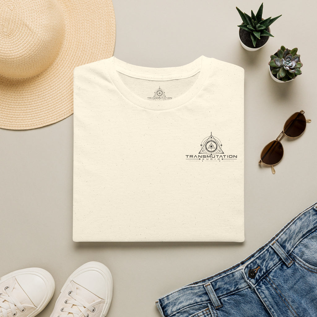 Transmutation Minimal Logo T-Shirt — Spiritual Geometry Tee
