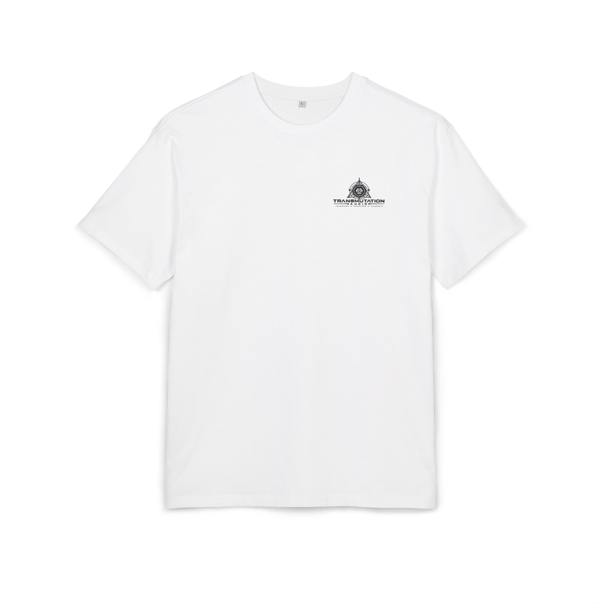 Oversized Tee — Small Chest Crest "Wilderness Explorer" Logo