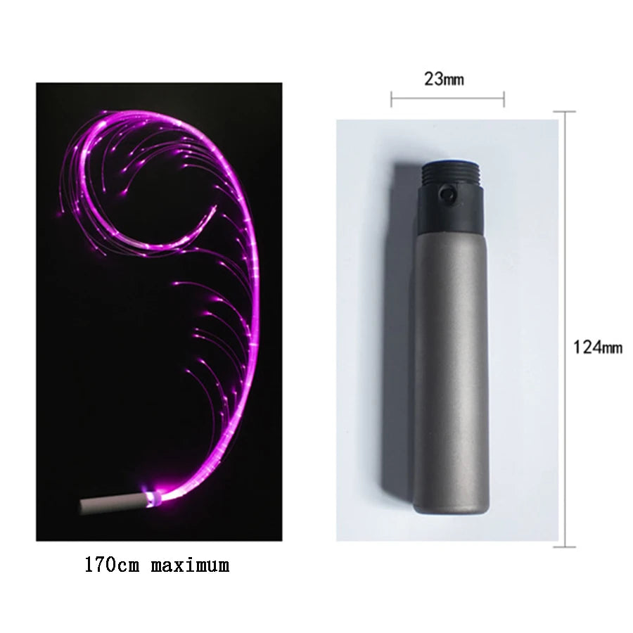 LED Fiber Optic Whips
