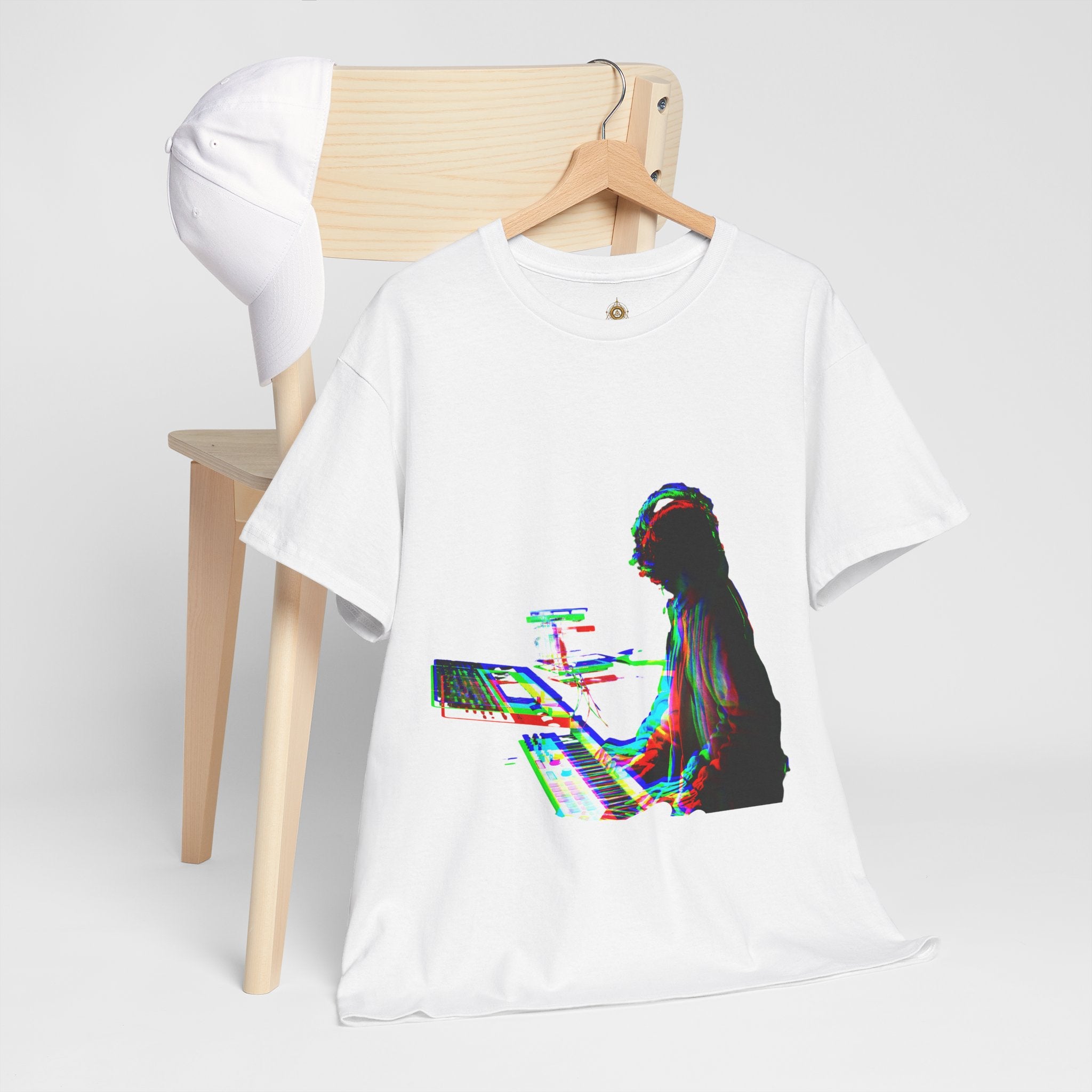 Signal Shift T-Shirt Glitch Music Producer Tee, Electronic Music Synth Shirt, Techno Rave Streetwear, DJ Festival Graphic Tee