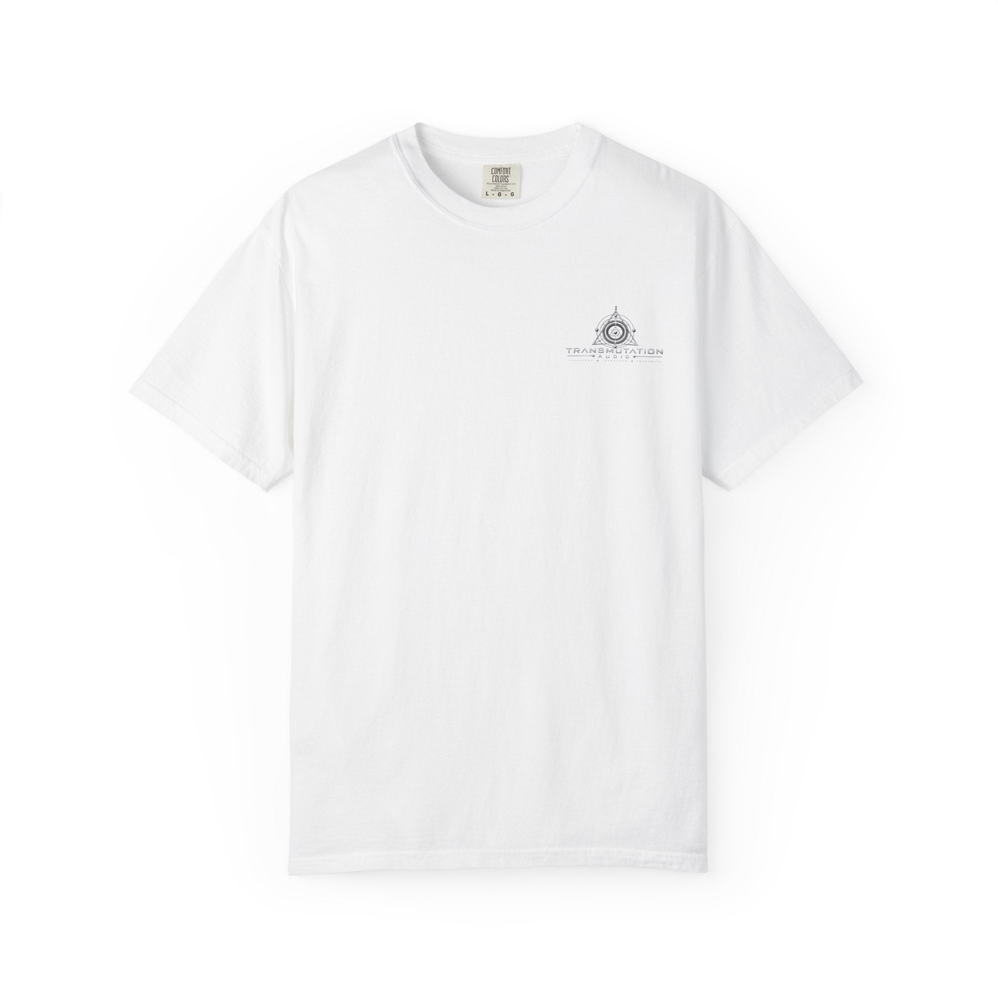 Minimal Compass Logo T-Shirt — Small Chest Graphic, Nautical Adventure Tee