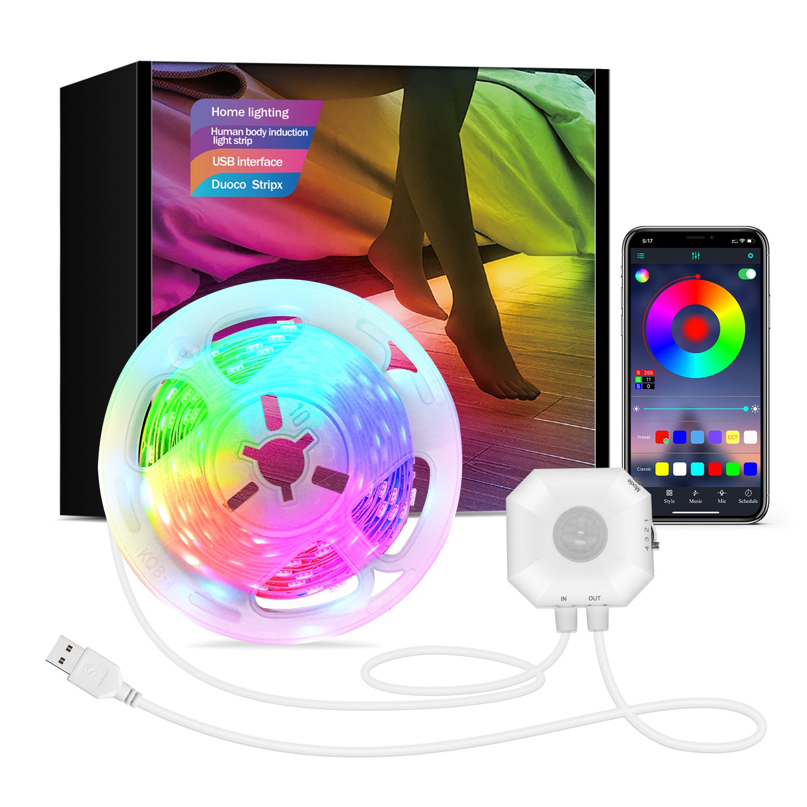 Smart Motion Bedside Lamp