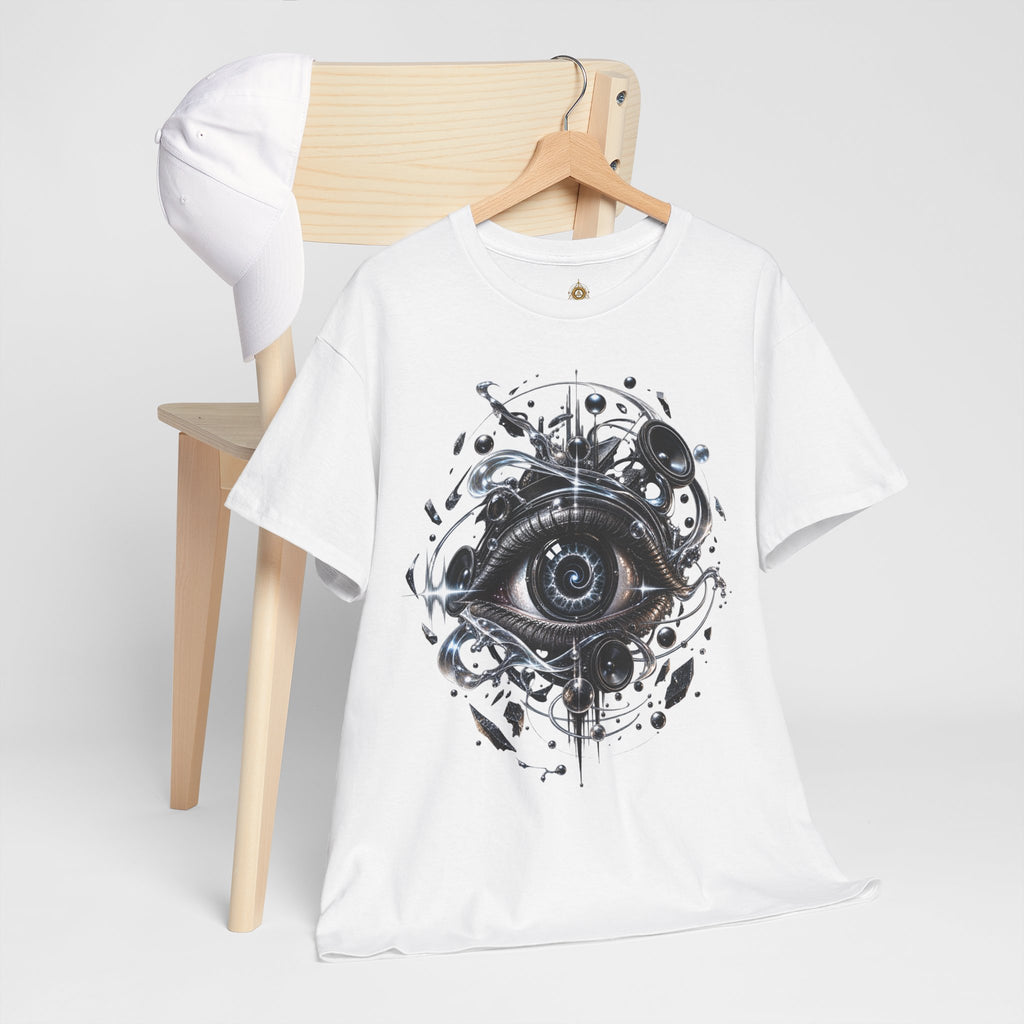 Mystic Eye Graphic Tee — Surreal All-Seeing Eye Art Shirt