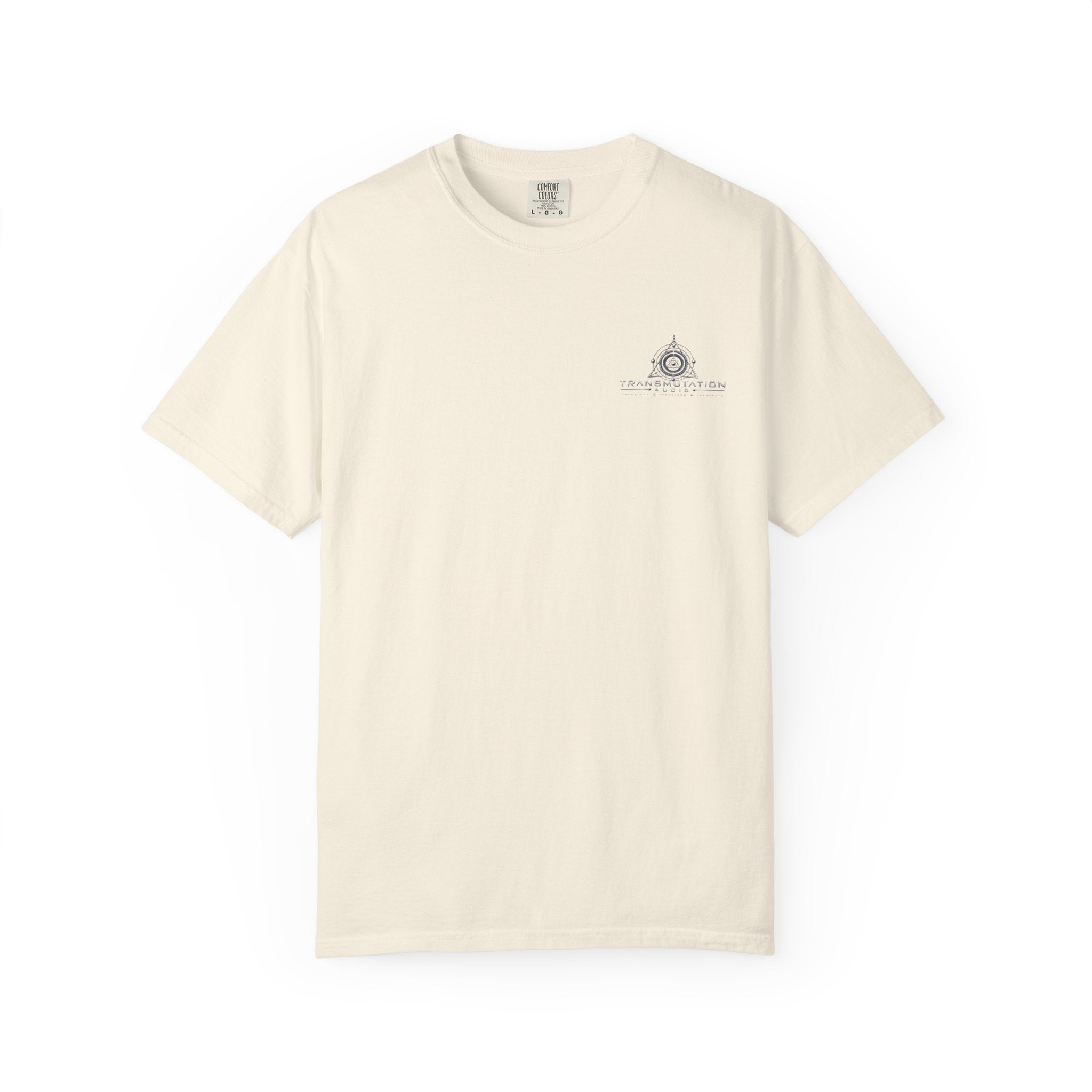 Minimal Compass Logo T-Shirt — Small Chest Graphic, Nautical Adventure Tee