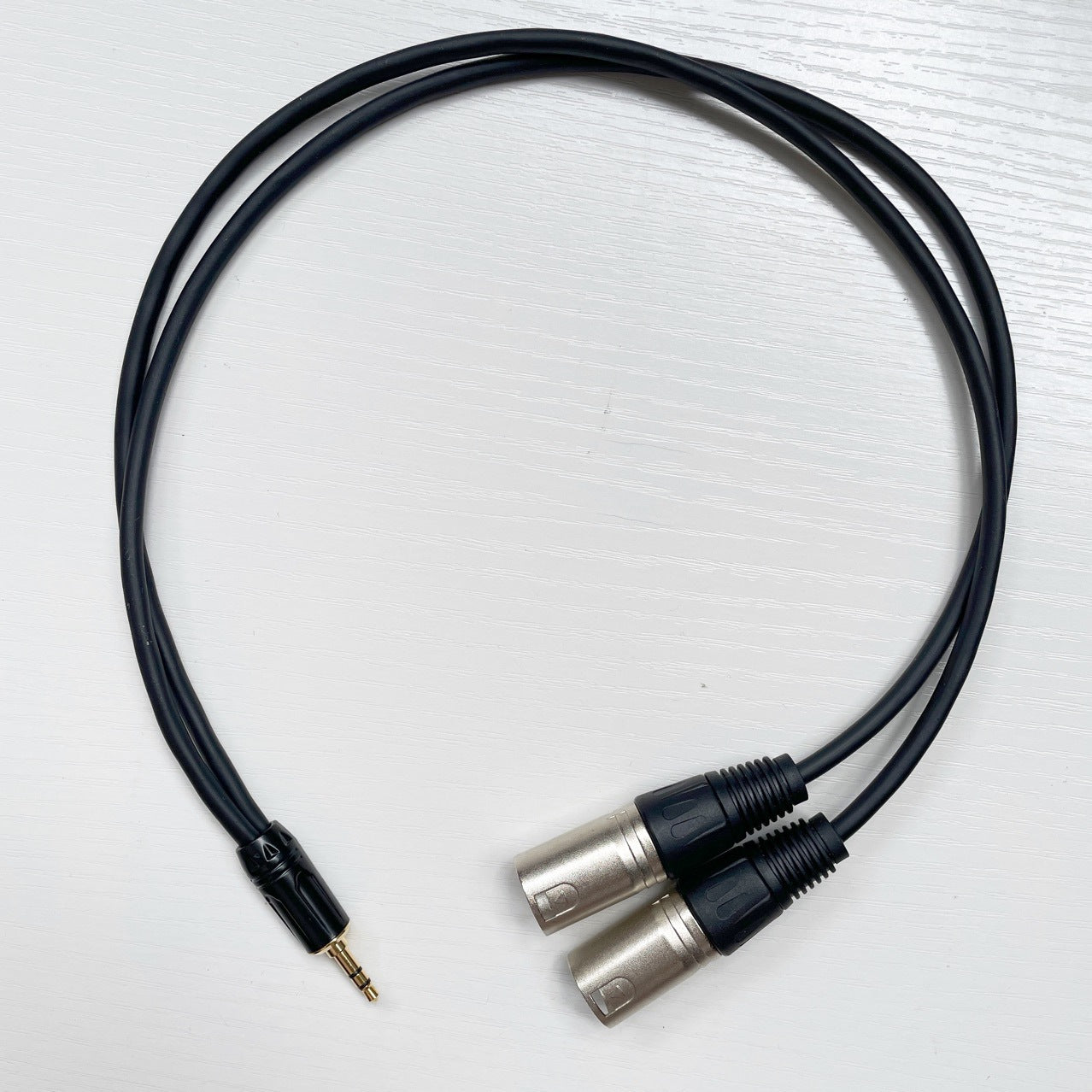 3.5mm to Dual XLR Cable