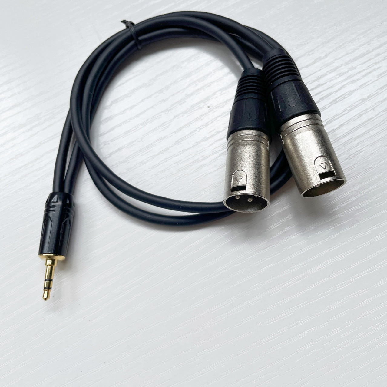 3.5mm to Dual XLR Cable