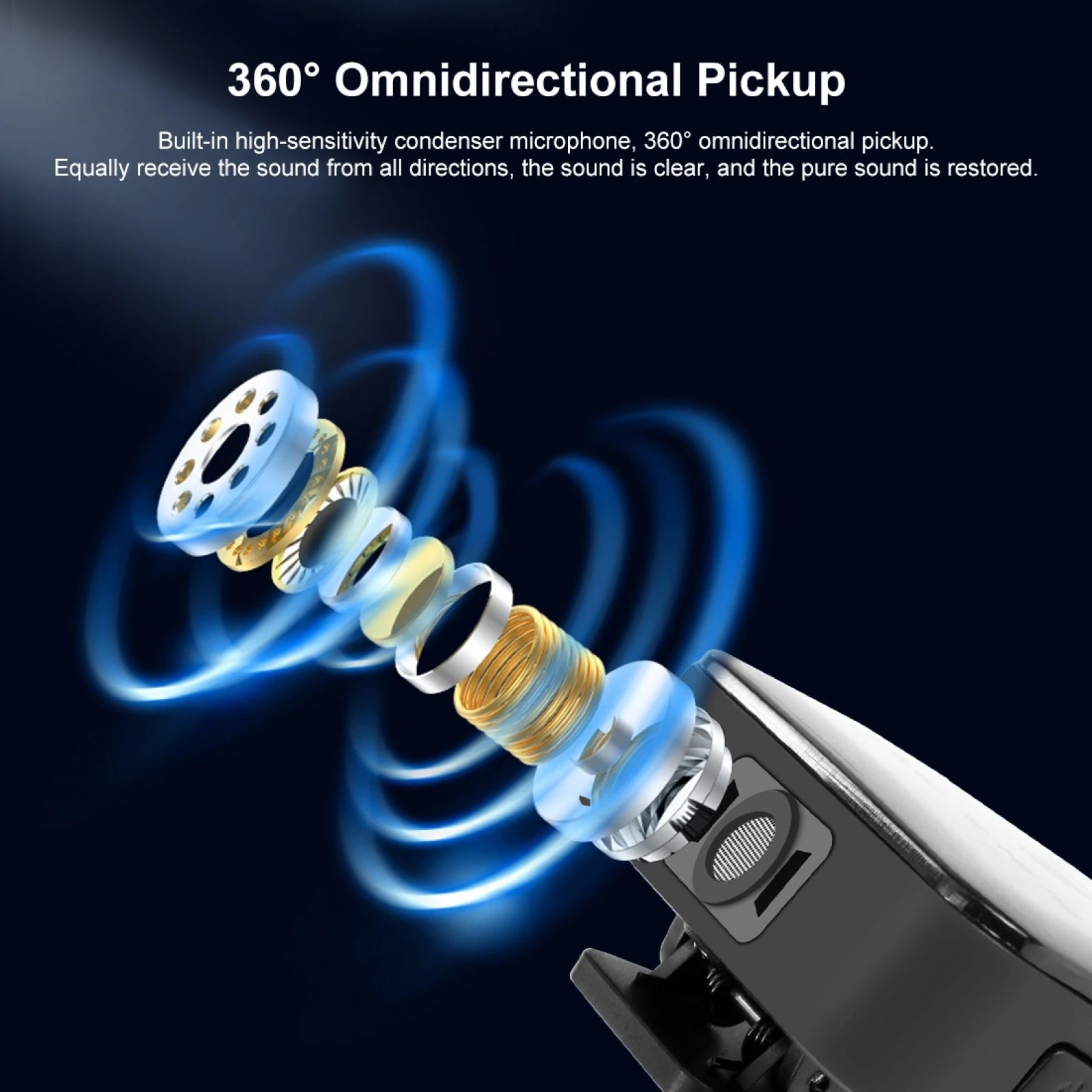 Dual Wireless Lavalier Mic